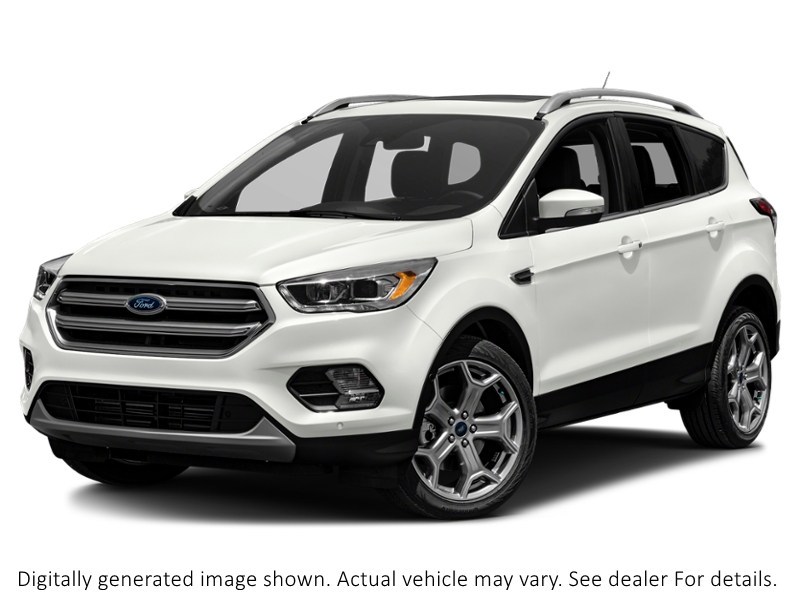2017 Ford Escape 4WD 4Dr Titanium White Platinum Metallic Tri-Coat  Shot 1