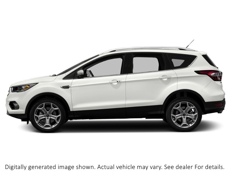 2017 Ford Escape 4WD 4Dr Titanium White Platinum Metallic Tri-Coat  Shot 5