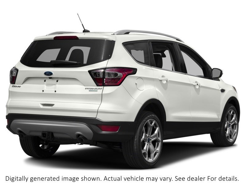 2018 Ford Escape Titanium 4WD White Platinum Metallic Tri-Coat  Shot 2