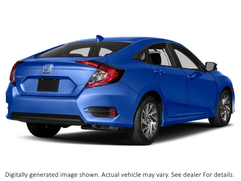 2017 Honda Civic Sedan 4Dr CVT EX Aegean Blue Metallic  Shot 12
