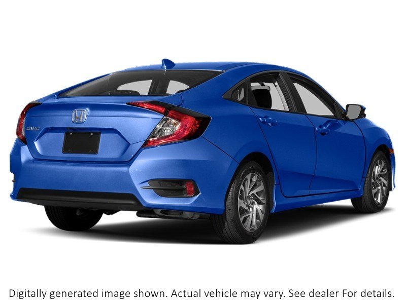 2017 Honda Civic Sedan 4Dr CVT EX Aegean Blue Metallic  Shot 8