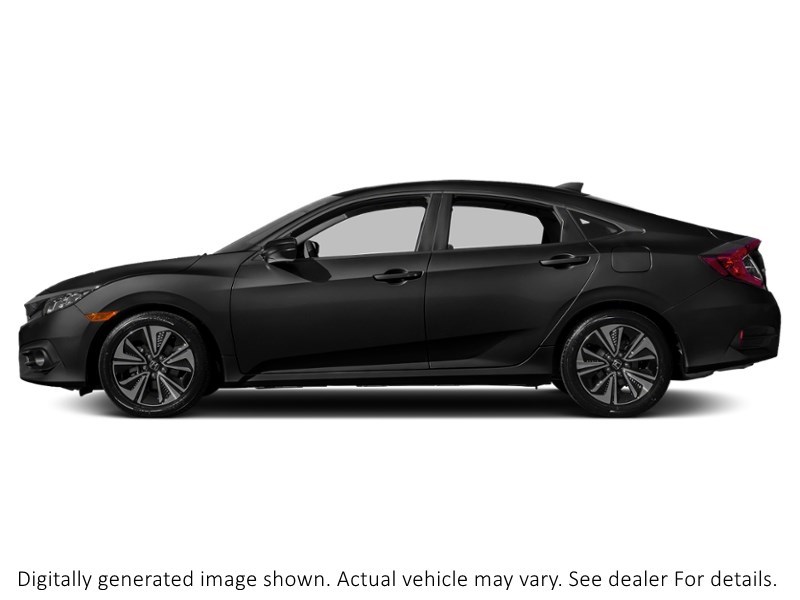 2017 Honda Civic 4Dr CVT Ex-T Crystal Black Pearl  Shot 3
