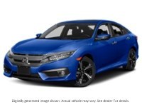 2017 Honda Civic Sedan 4Dr CVT Touring Aegean Blue Metallic  Shot 1