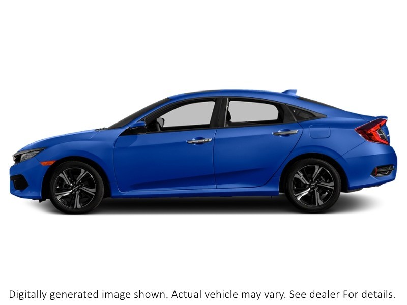 2017 Honda Civic Sedan 4Dr CVT Touring Aegean Blue Metallic  Shot 5
