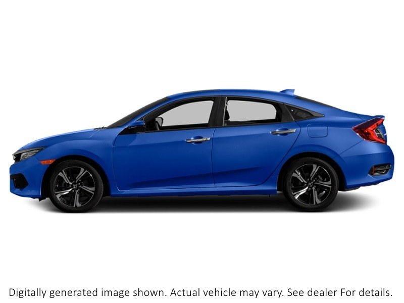 2017 Honda Civic Sedan 4Dr CVT Touring Aegean Blue Metallic  Shot 3