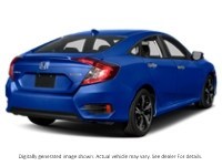 2017 Honda Civic Sedan 4Dr CVT Touring Aegean Blue Metallic  Shot 2