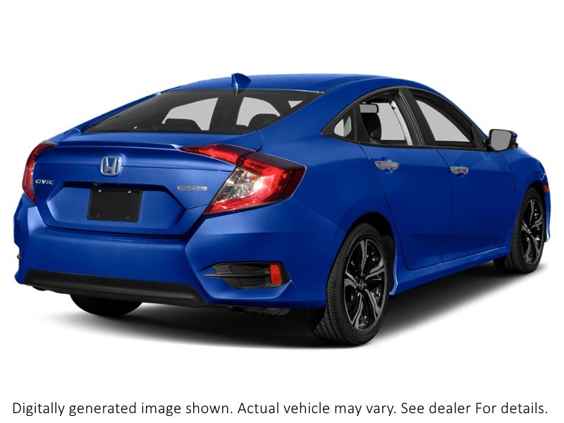 2017 Honda Civic Sedan 4Dr CVT Touring Aegean Blue Metallic  Shot 2