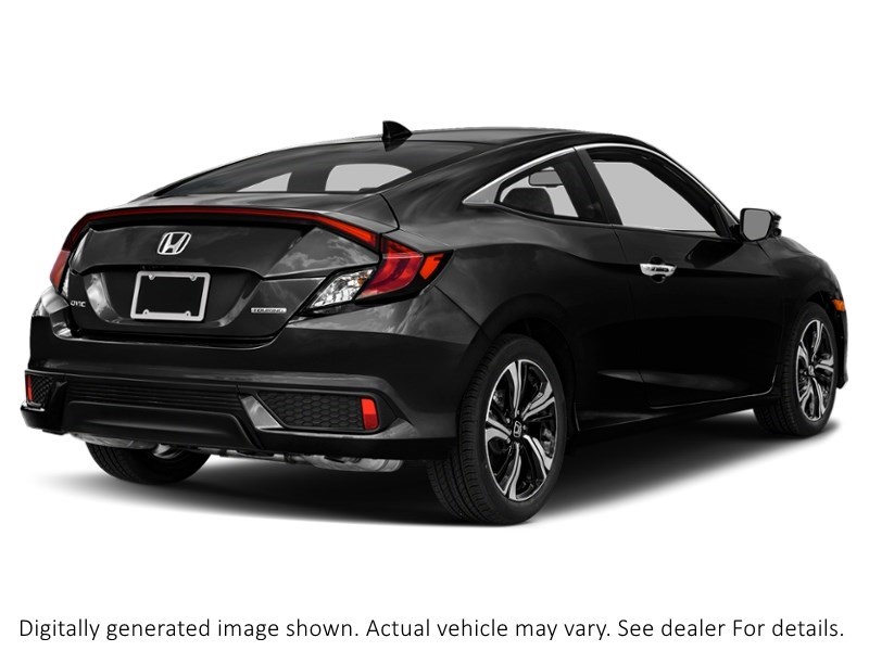 2017 Honda Civic 2Dr CVT Touring Crystal Black Pearl  Shot 2