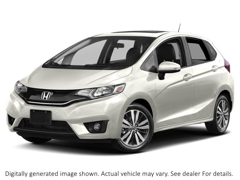 2017 Honda Fit Ex-L W/Navi/Clean Carfax/Finance Special White Orchid Pearl  Shot 4