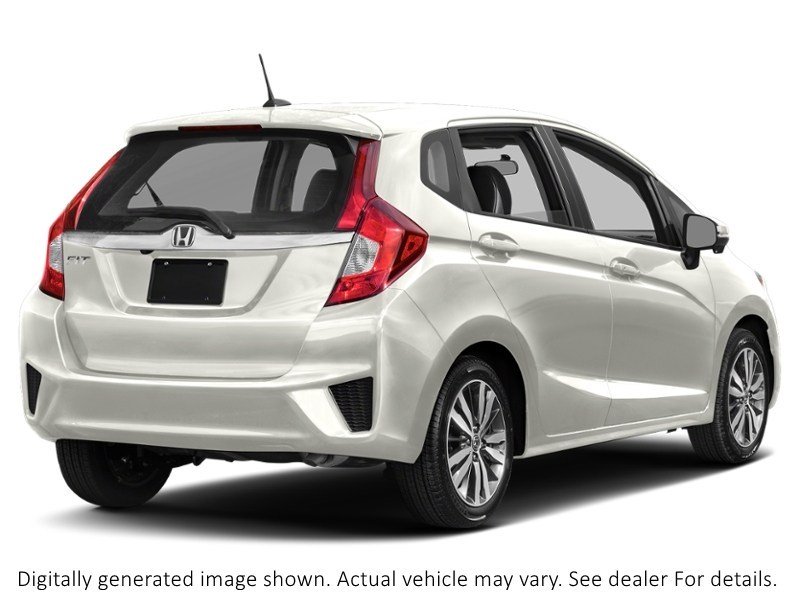 2017 Honda Fit Ex-L W/Navi/Clean Carfax/Finance Special White Orchid Pearl  Shot 6