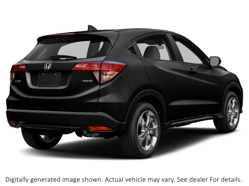 2017 Honda Hr-V 4WD 4Dr CVT LX Crystal Black Pearl  Shot 8