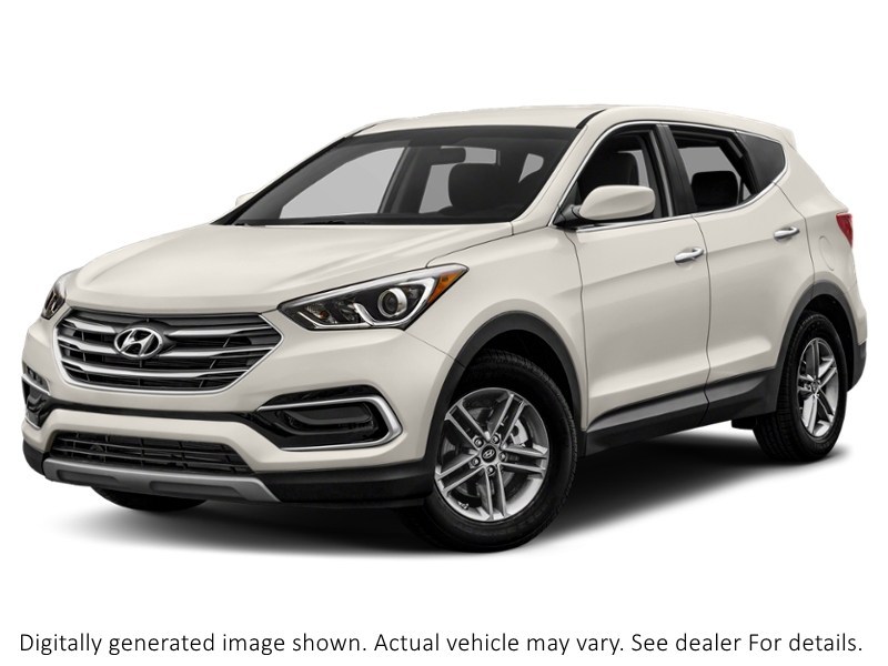 2018 Hyundai Santa Fe Sport 2.4L Luxury AWD Frost White  Shot 1