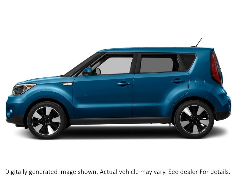 2019 Kia Soul EX Auto Caribbean Blue  Shot 5