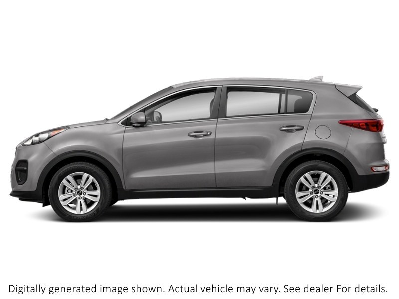 2018 Kia Sportage LX FWD Mineral Silver  Shot 3