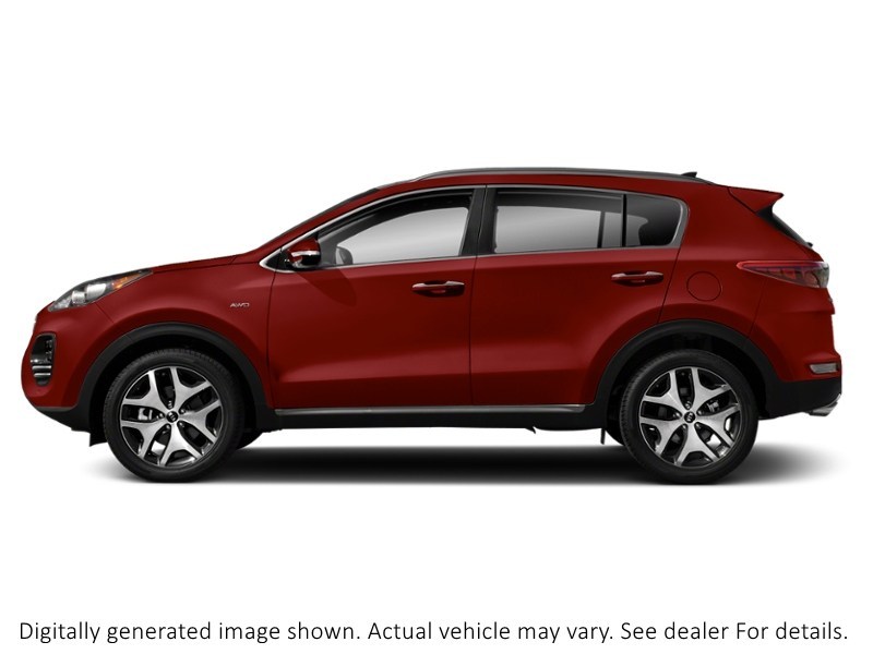 2018 Kia Sportage Sx Turbo AWD W/Black Scarlet Red  Shot 5