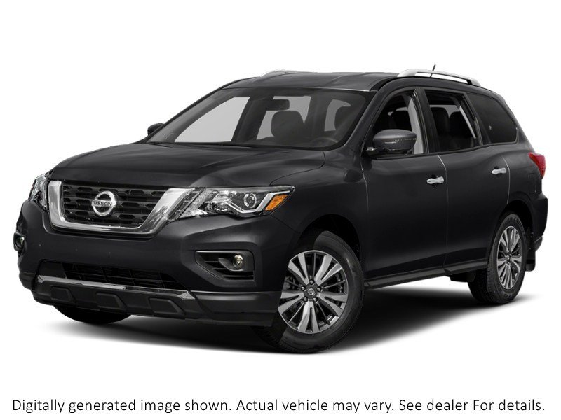 2017 Nissan Pathfinder 4WD 4Dr SL Magnetic Black Metallic  Shot 10