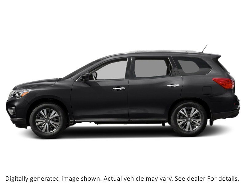 2017 Nissan Pathfinder 4WD 4Dr SL Magnetic Black Metallic  Shot 11