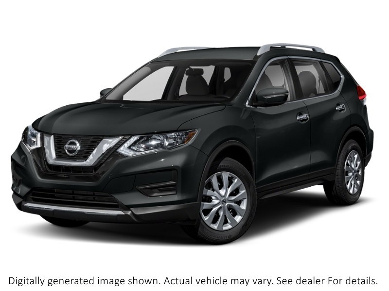 2019 Nissan Rogue AWD S Magnetic Black Metallic  Shot 1