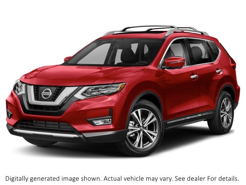 2019 Nissan Rogue AWD SL Scarlet Ember Pearl  Shot 4