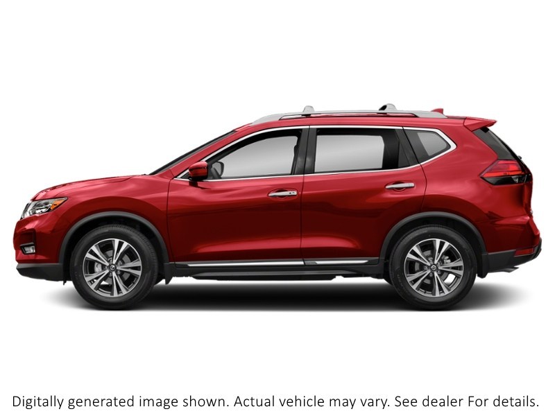 2019 Nissan Rogue AWD SL Scarlet Ember Pearl  Shot 5