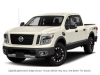 2018 Nissan Titan 4X4 Crew Cab Pro-4X Pearl White  Shot 1