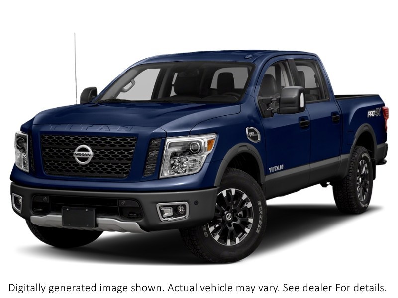 2018 Nissan Titan 4X4 Crew Cab Pro-4X Deep Blue Pearl  Shot 25