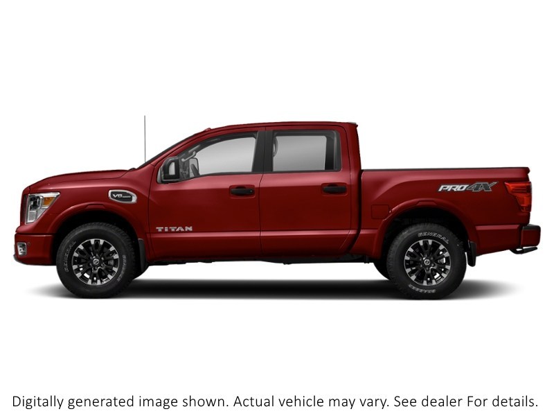 2018 Nissan Titan 4X4 Crew Cab Pro-4X Cayenne Red Metallic  Shot 23