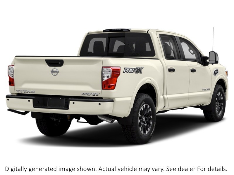 2018 Nissan Titan 4X4 Crew Cab Pro-4X Pearl White  Shot 6
