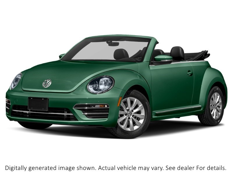 2018 Volkswagen Beetle Trendline Auto Bottle Green Metallic w/Black Roof  Shot 34