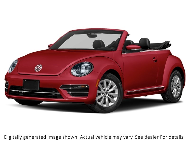 2018 Volkswagen Beetle Trendline Auto Tornado Red w/Black Roof  Shot 37
