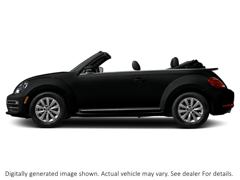 2018 Volkswagen Beetle Trendline Auto Deep Black Pearl w/Black Roof  Shot 29