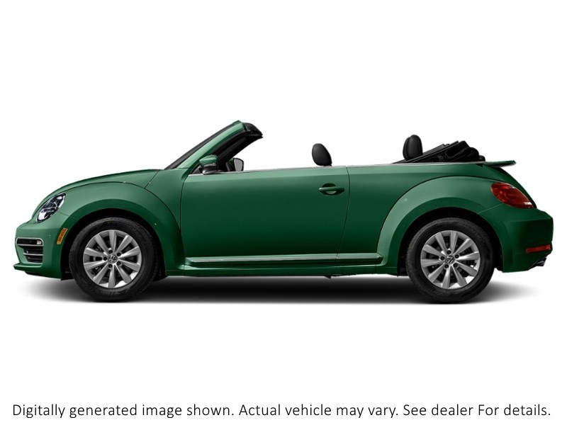 2018 Volkswagen Beetle Trendline Auto Bottle Green Metallic w/Black Roof  Shot 35
