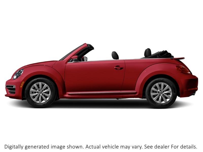 2018 Volkswagen Beetle Trendline Auto Tornado Red w/Black Roof  Shot 39