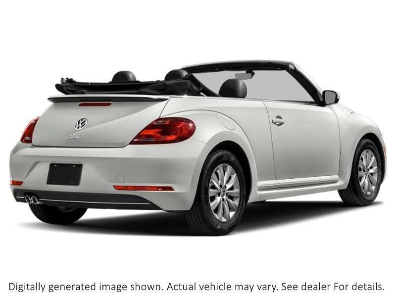 2018 Volkswagen Beetle Trendline Auto Pure White w/Black Roof  Shot 6