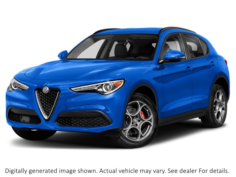 2018 Alfa Romeo Stelvio Ti Sport AWD Misano Blue Metallic  Shot 25