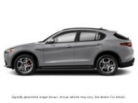 2018 Alfa Romeo Stelvio Ti Sport AWD Silverstone Grey Metallic  Shot 11