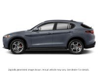 2018 Alfa Romeo Stelvio Ti Sport AWD Stromboli Grey Metallic  Shot 45