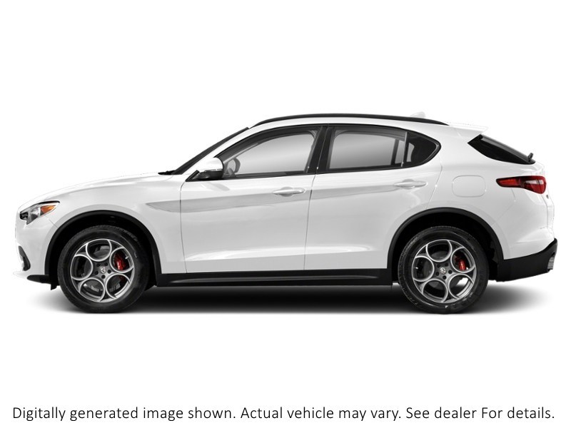 2018 Alfa Romeo Stelvio Ti Sport AWD Trofeo White Tri-Coat  Shot 57