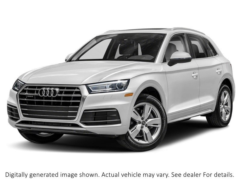 2020 Audi Q5 Progressiv 45 Tfsi Quattro Glacier White Metallic  Shot 1