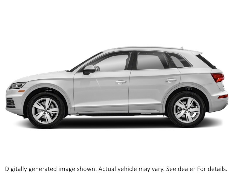 2020 Audi Q5 Progressiv 45 Tfsi Quattro Glacier White Metallic  Shot 5