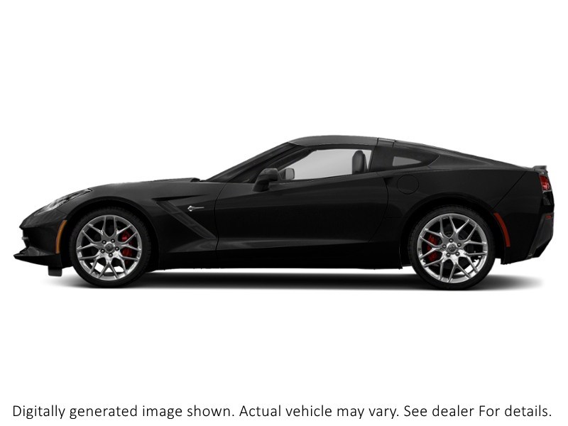 2018 Chevrolet Corvette 2Dr Stingray Cpe W/1Lt Black  Shot 35