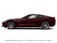2018 Chevrolet Corvette 2Dr Stingray Cpe W/1Lt Black Rose Metallic  Shot 47