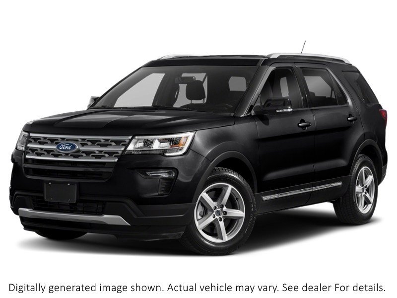 2018 Ford Explorer XLT 4WD Shadow Black  Shot 19