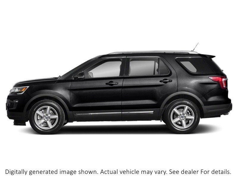 2018 Ford Explorer XLT 4WD Shadow Black  Shot 21