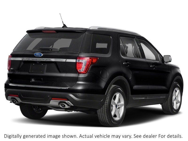 2018 Ford Explorer XLT 4WD Shadow Black  Shot 20