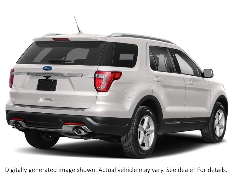 2018 Ford Explorer XLT 4WD White Platinum Metallic Tri-Coat  Shot 38