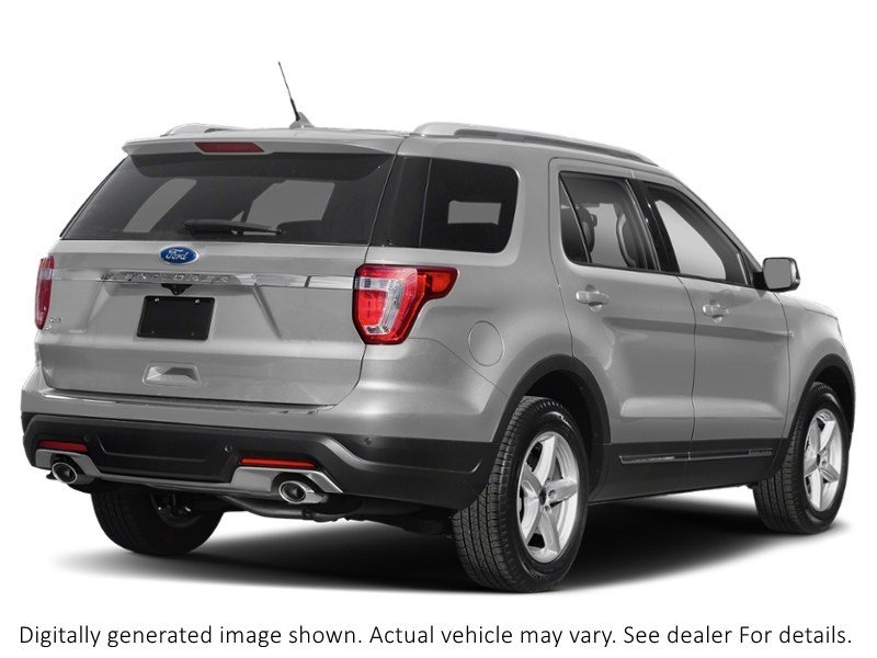 2018 Ford Explorer XLT 4WD Ingot Silver Metallic  Shot 48