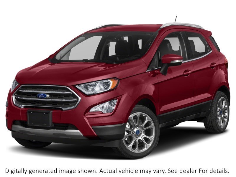 2018 Ford Ecosport Titanium 4WD Ruby Red Metallic Tinted Clearcoat  Shot 31