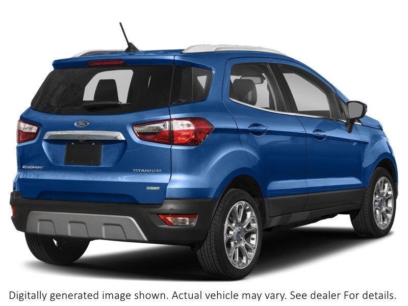 2018 Ford Ecosport Titanium 4WD Lightning Blue Metallic  Shot 2