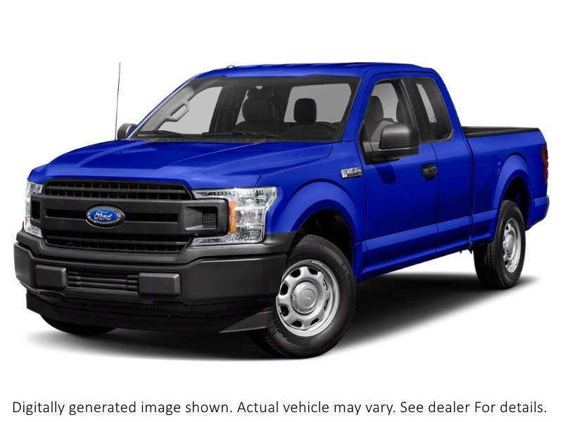 2019 Ford F-150 XLT 4WD Supercab 6.5' Box Velocity Blue  Shot 4
